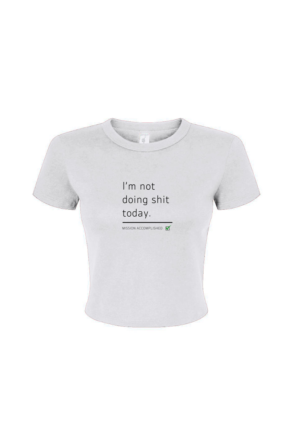 Women's Micro Rib Baby Tee