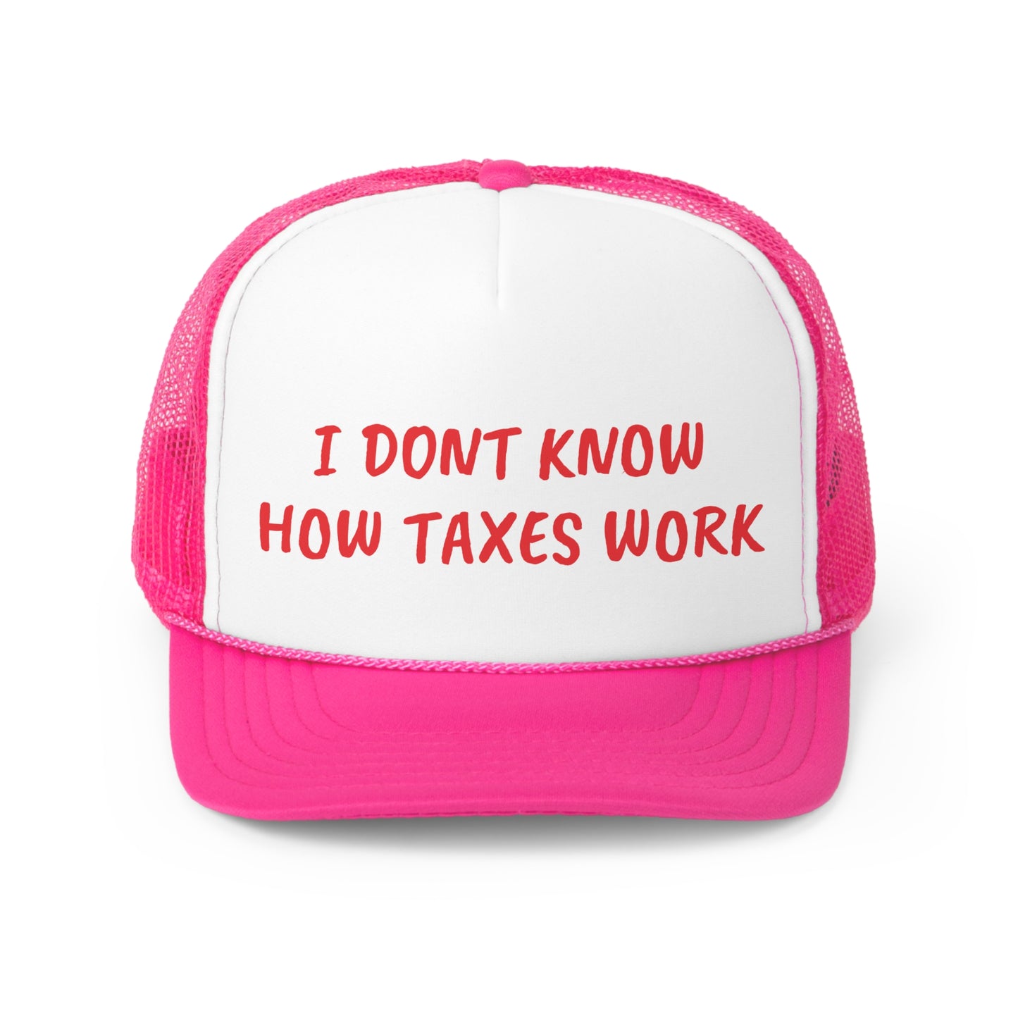 I don't know how taxes work - Hat