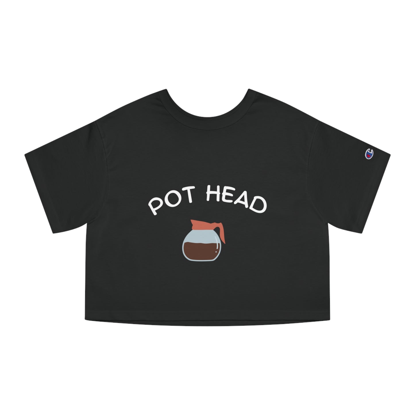 "Pot Head" - Champion crop top