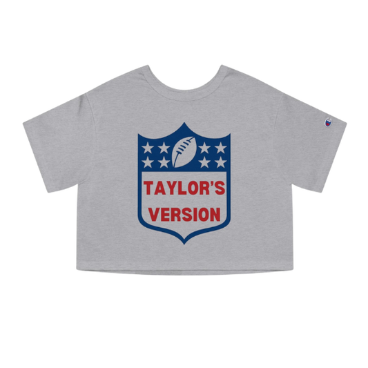 "Taylor's Version" - Champion™ crop top